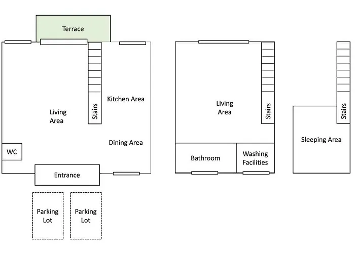 Apartamento Whispering Pines Folkendange